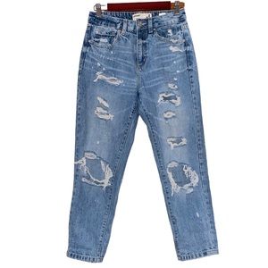 Garage Distressed Denim Jeans